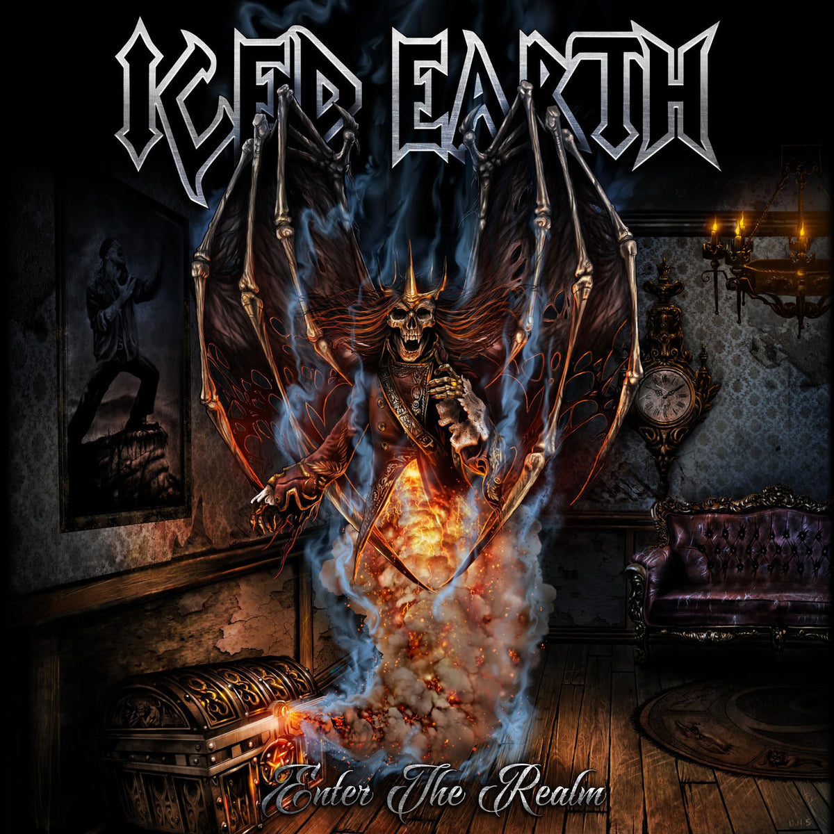 Iced Earth – Enter the Realm vinyl cover