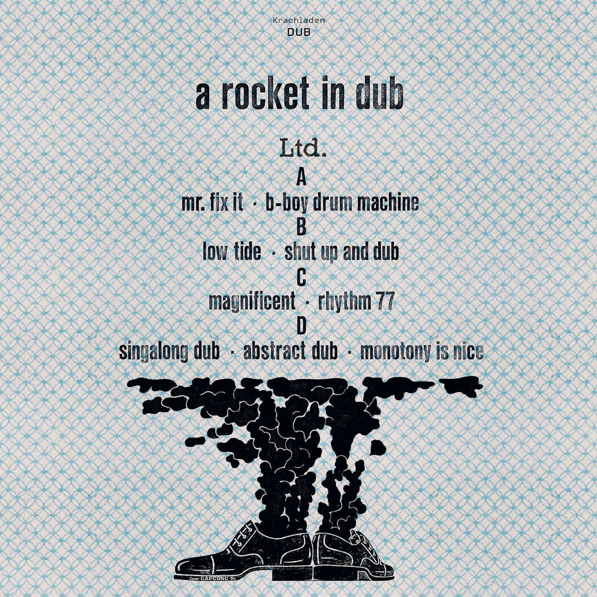 A Rocket In Dub – LTD. vinyl record cover