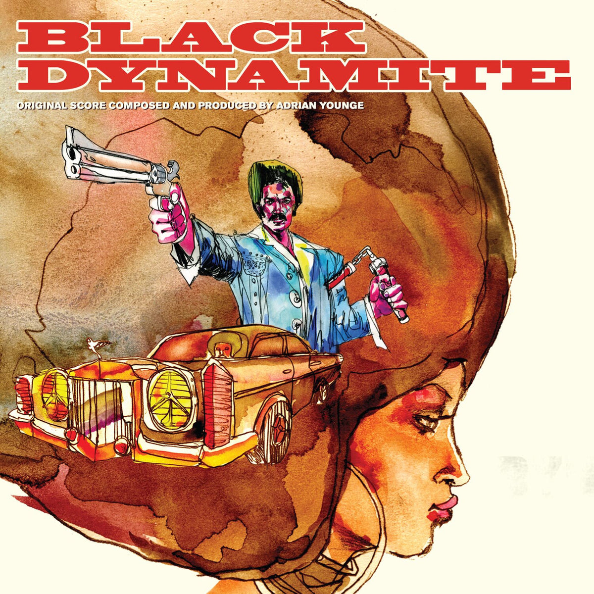 Adrian Younge – Adrian Younge Presents: Black Dynamite (Original Motion Picture Soundtrack) vinyl cover