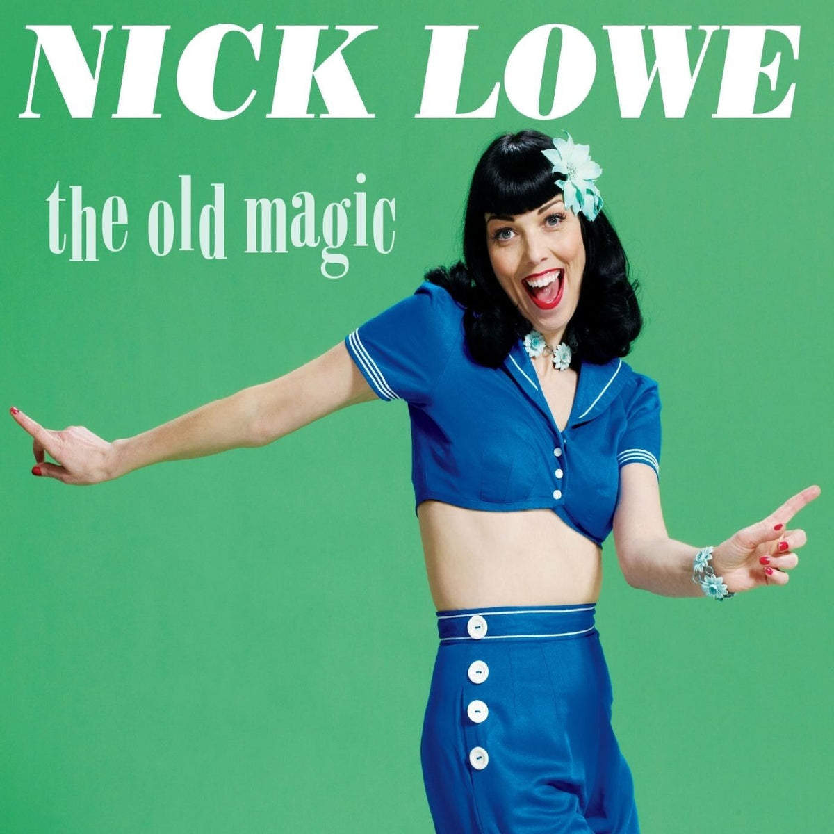 Nick Lowe – The Old Magic vinyl cover