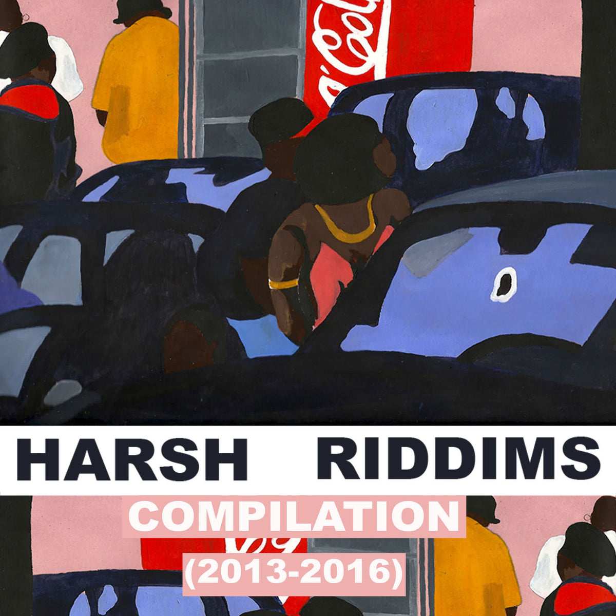 Various Artists – 2Mr Presents: Harsh Riddims 2013 - 2016 vinyl record cover