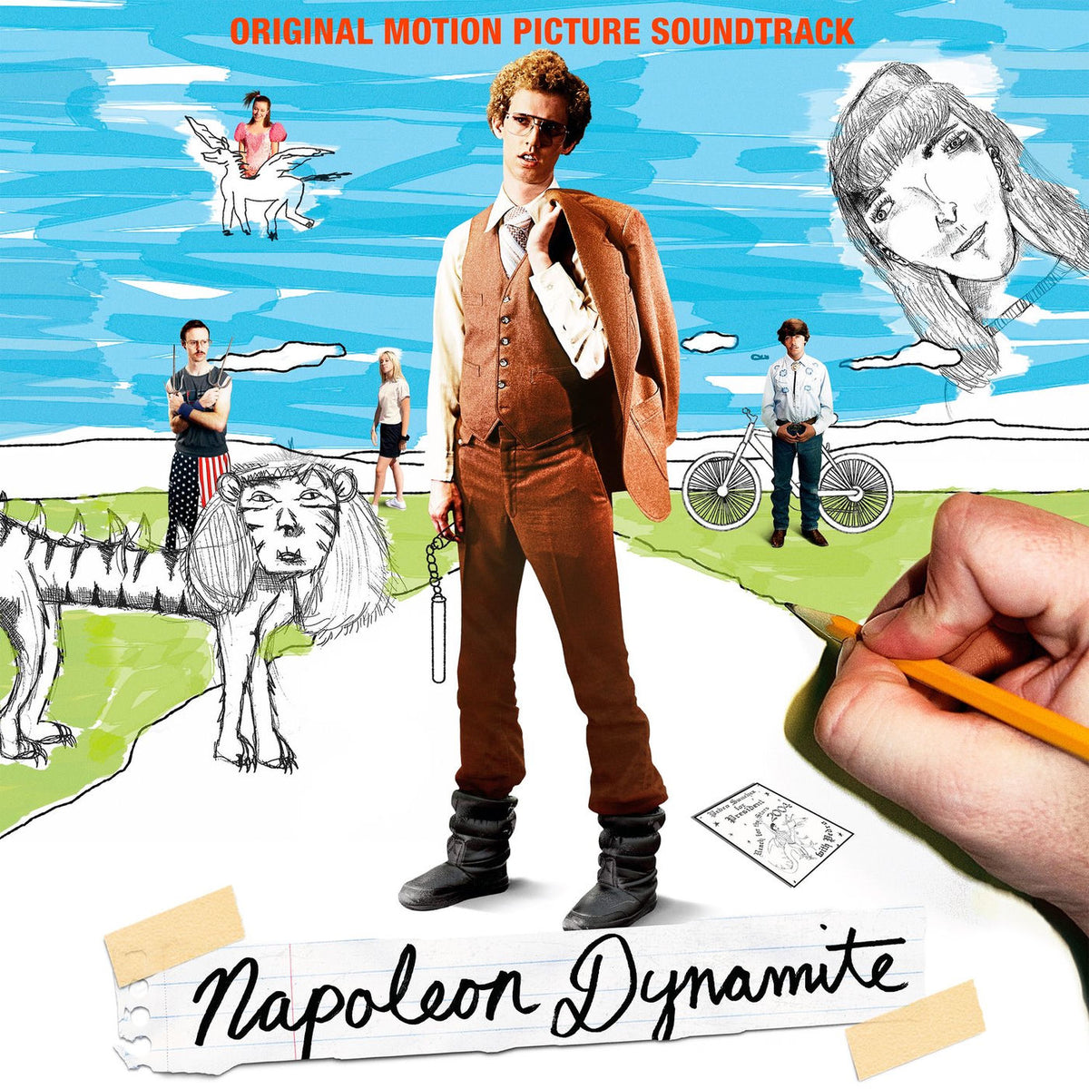 Various Artists – Napoleon Dynamite (Original Motion Picture Soundtrack) vinyl record cover