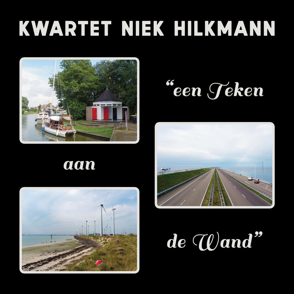 Kwartet Niek Hilkmann – Een Teken Aan De Wand vinyl record cover