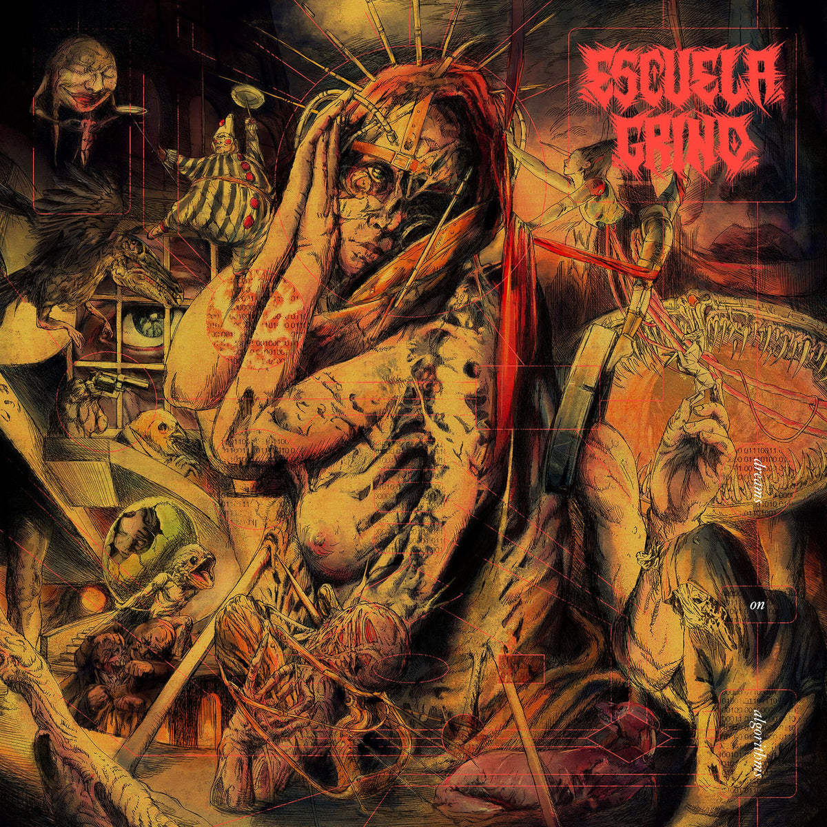 Escuela Grind – Dreams on Algorithms vinyl cover