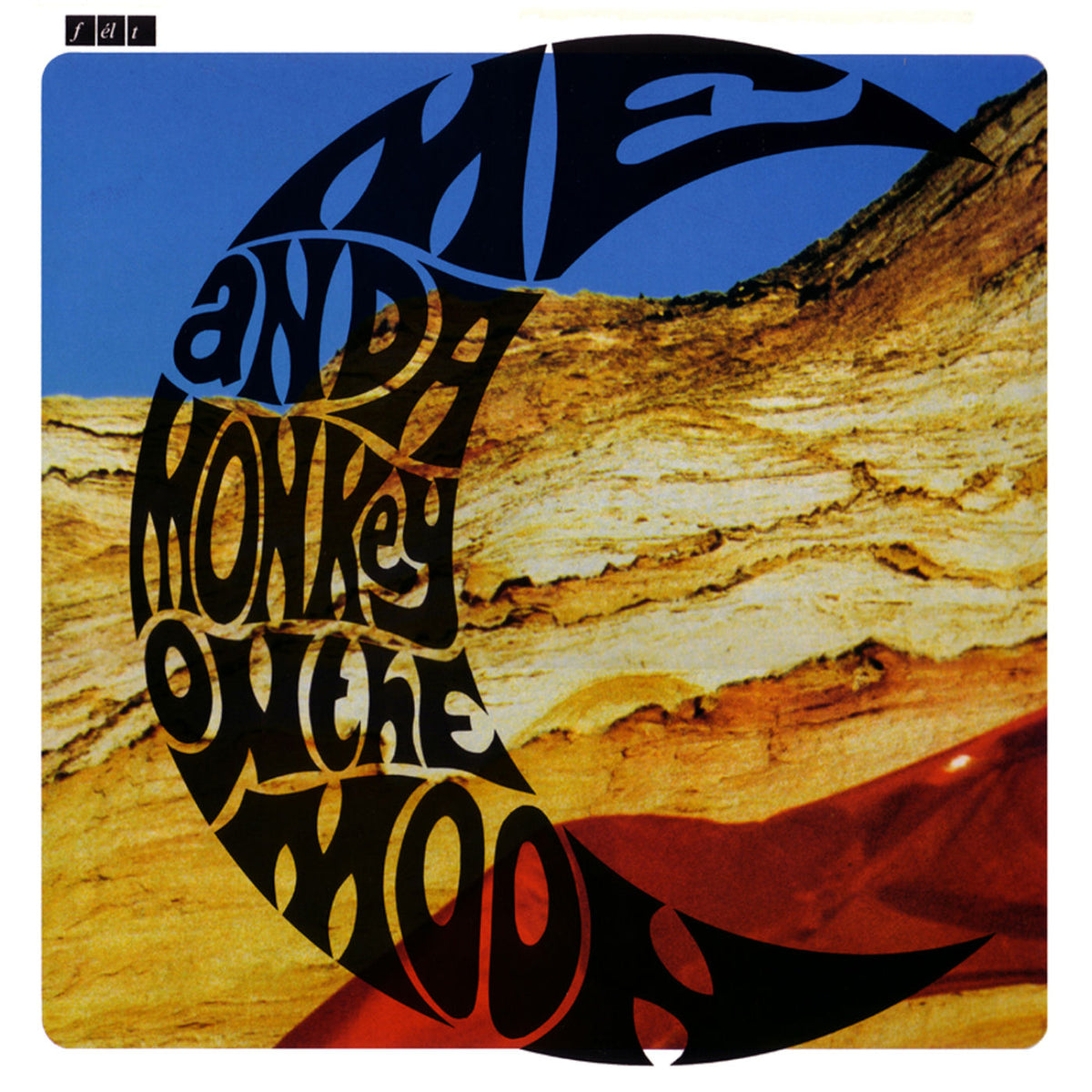 Felt – Me and a Monkey on the Moon vinyl cover