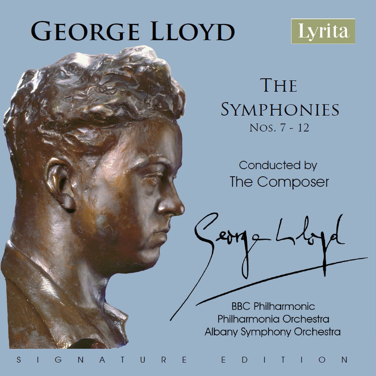 BBC Philharmonic – George Lloyd: The Symphonies Nos. 7-12 vinyl cover