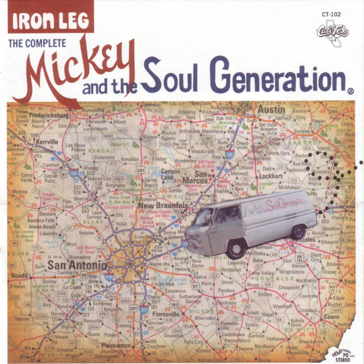 Mickey & The Soul Generation – Iron Leg vinyl record cover