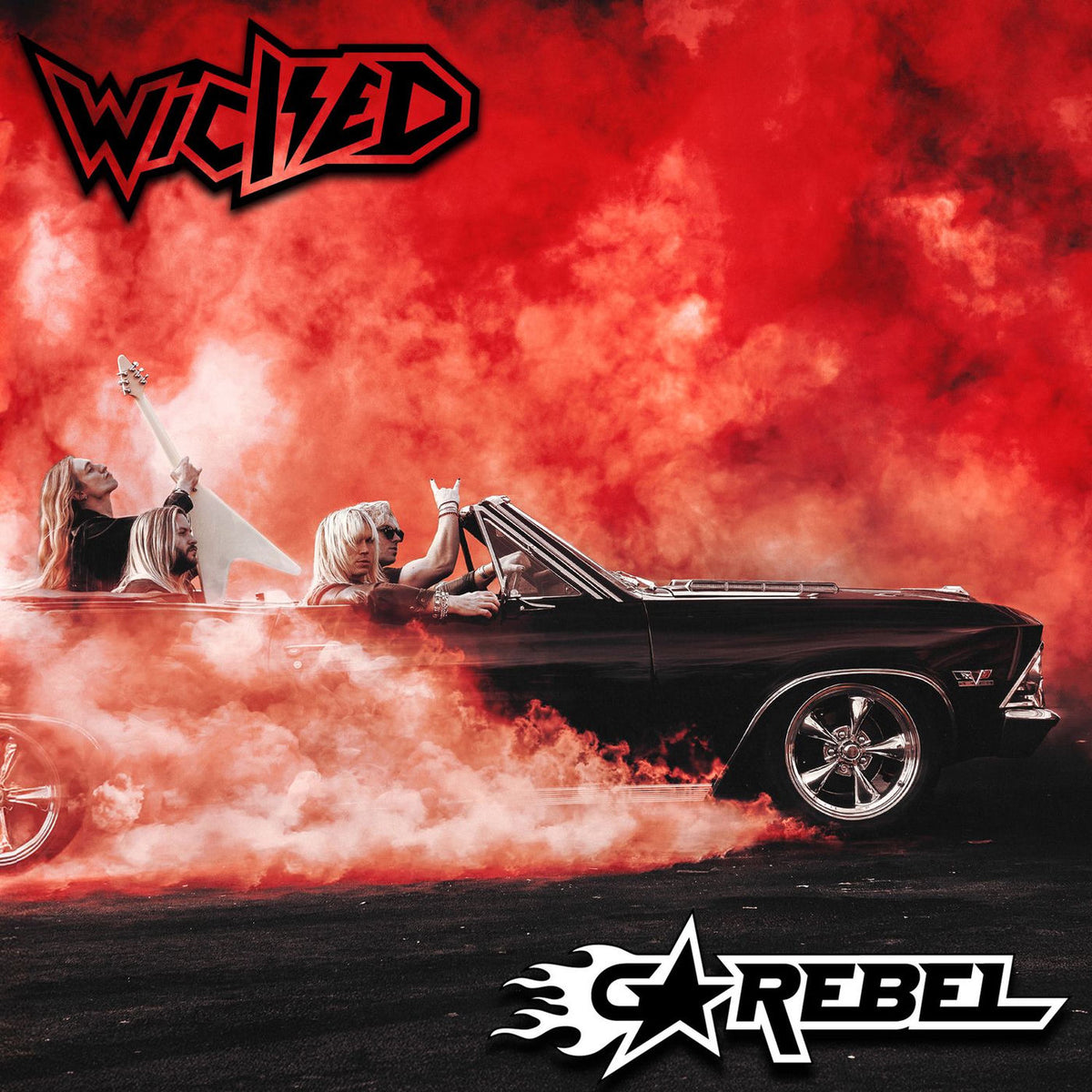 Wicked – Go Rebel vinyl cover