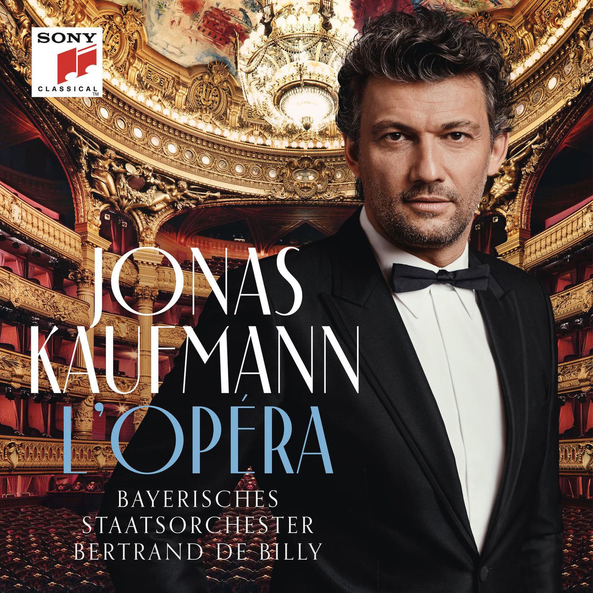Jonas Kaufmann – L'Opera vinyl record cover