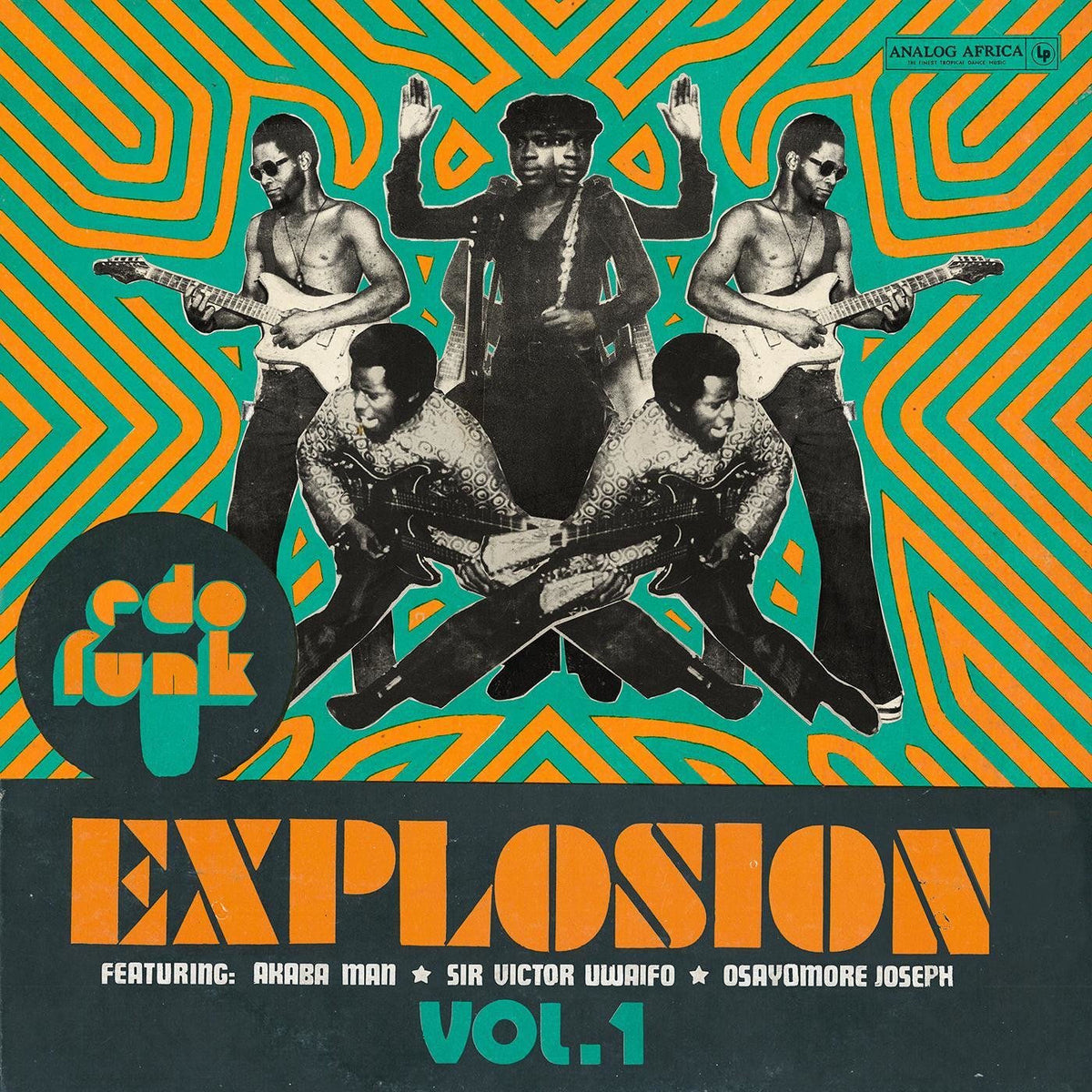 Various Artists – Edo Funk Explosion vinyl record cover
