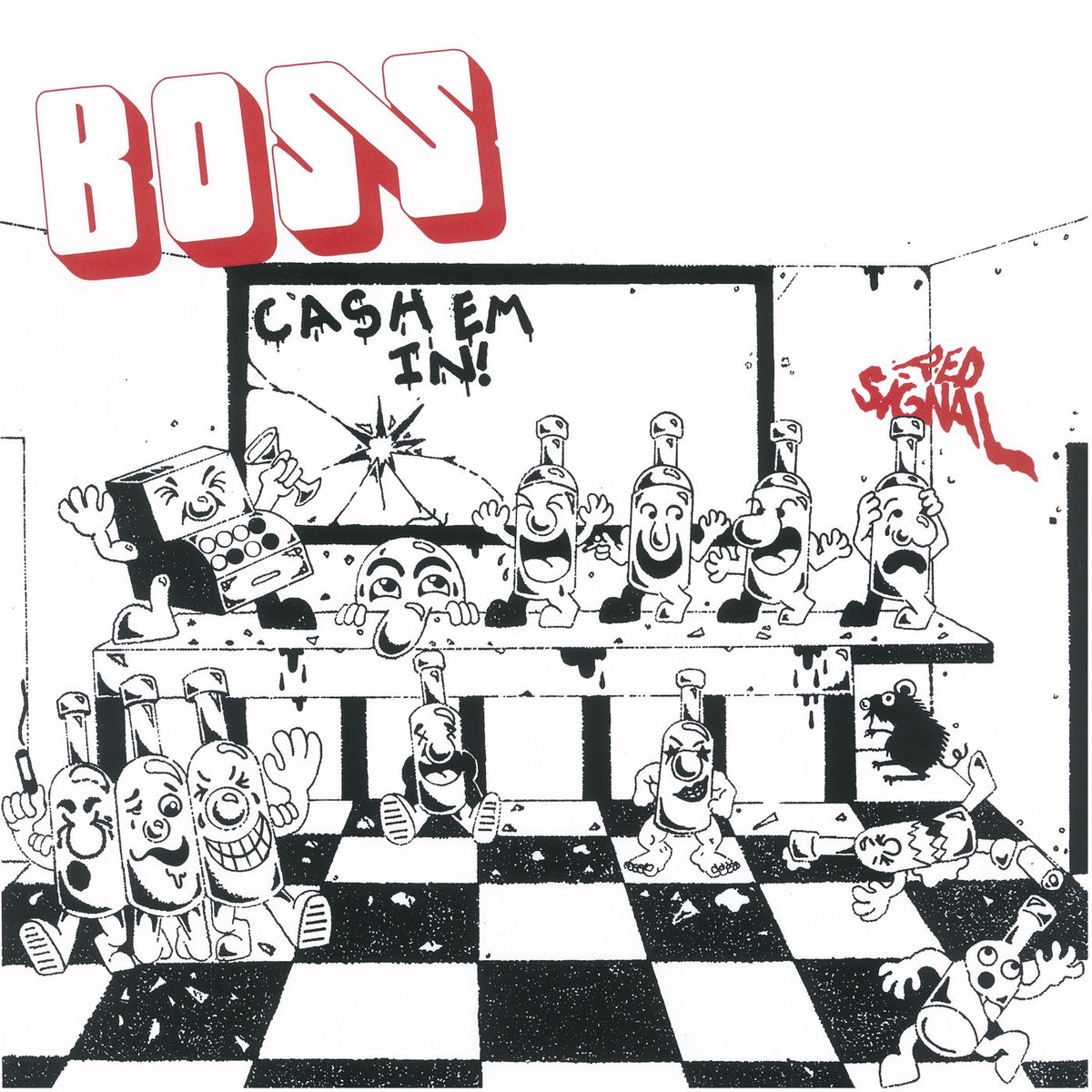 BOSS – Cash 'Em In vinyl cover
