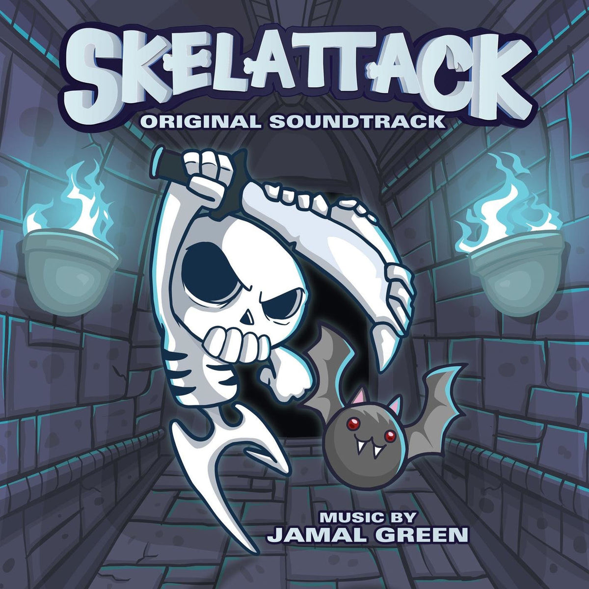 Jamal Green – Skelattack vinyl record cover
