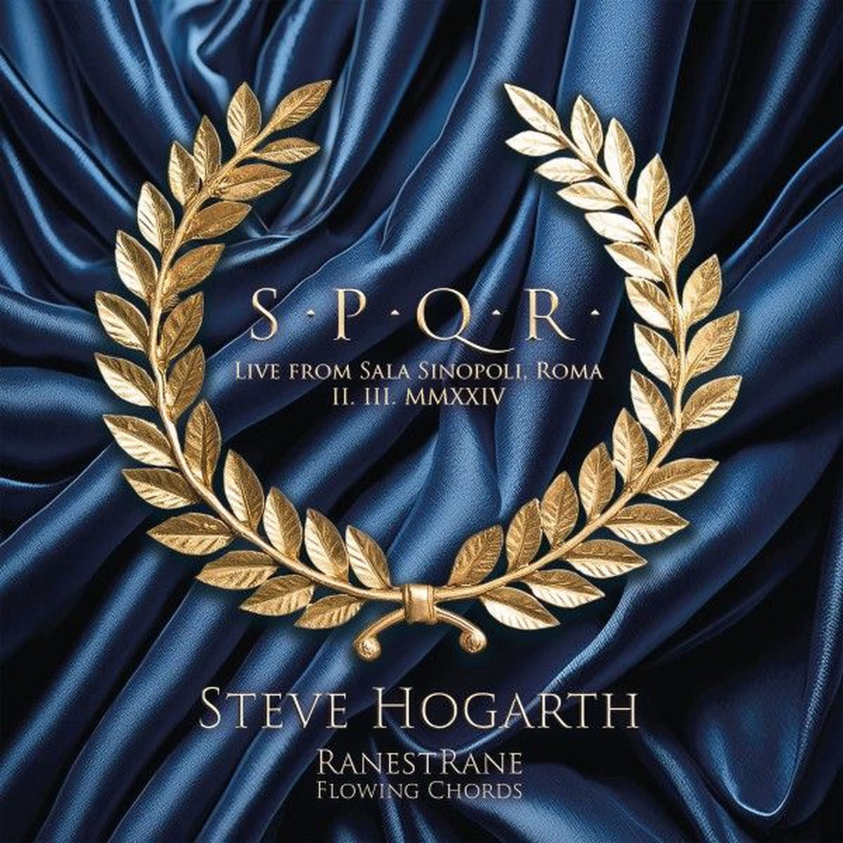 Steve Hogarth – SPQR (Live from Sala Sinopoli, Roma) vinyl cover