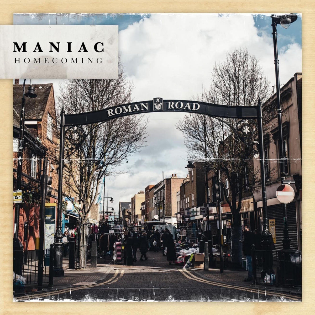 Maniac – Homecoming EP vinyl cover