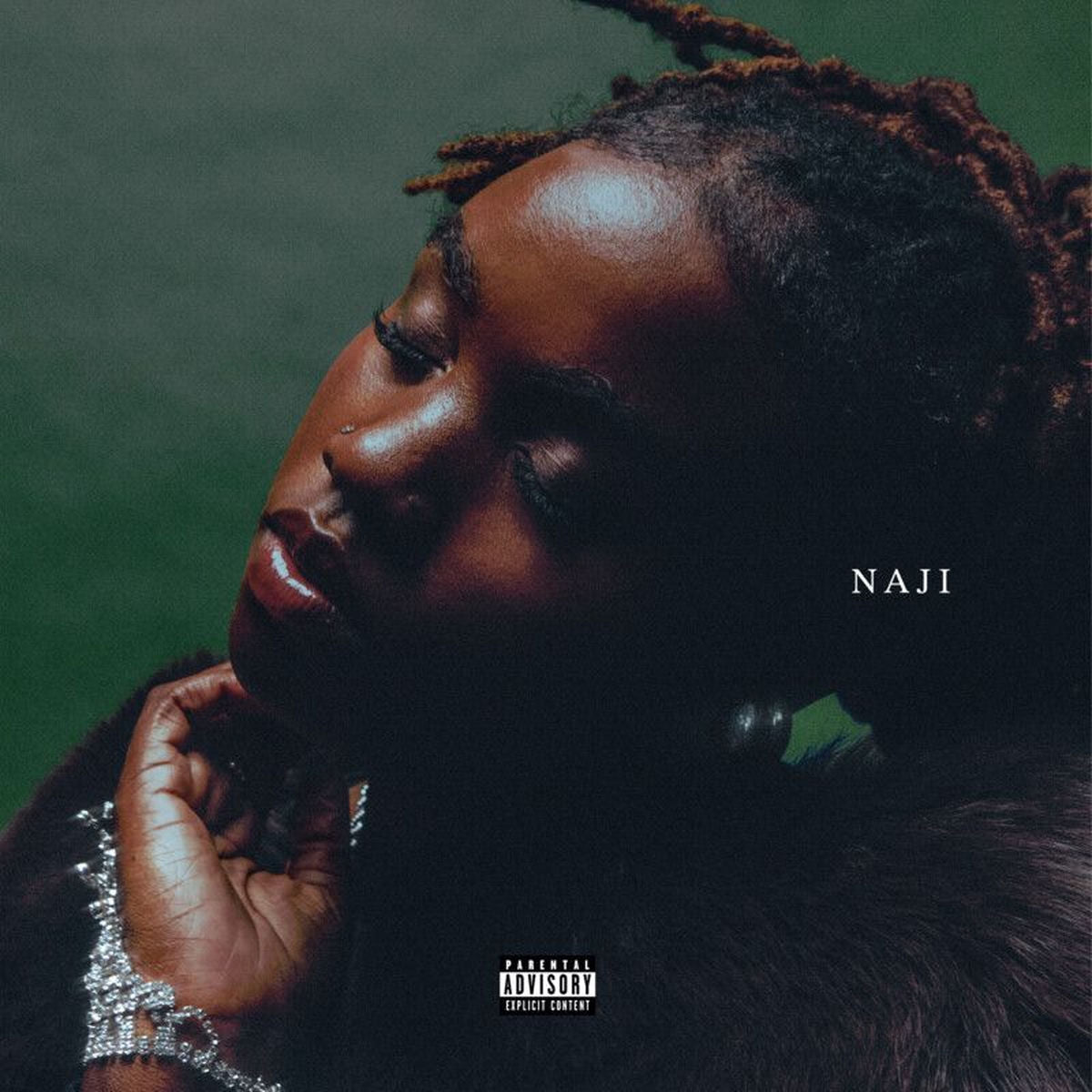 Kareen Lomax – NAJI vinyl record cover