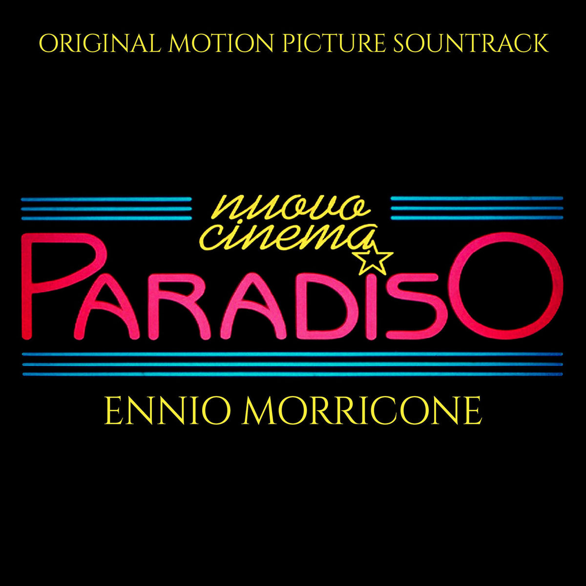 Ennio Morricone – Nuovo Cinema Paradiso vinyl record cover