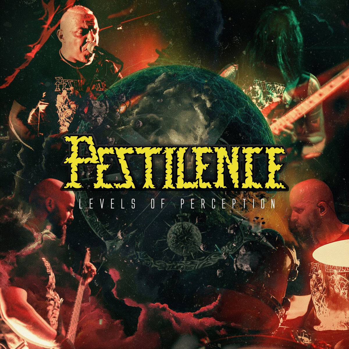 Pestilence – Levels of Perception vinyl record cover