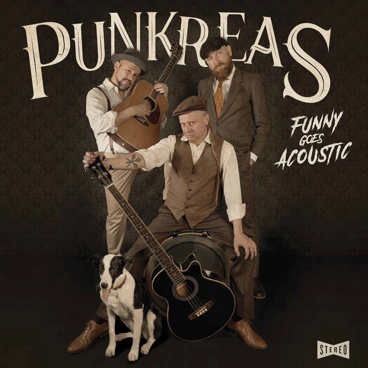 Punkreas – Funny Goes Acoustic vinyl record cover