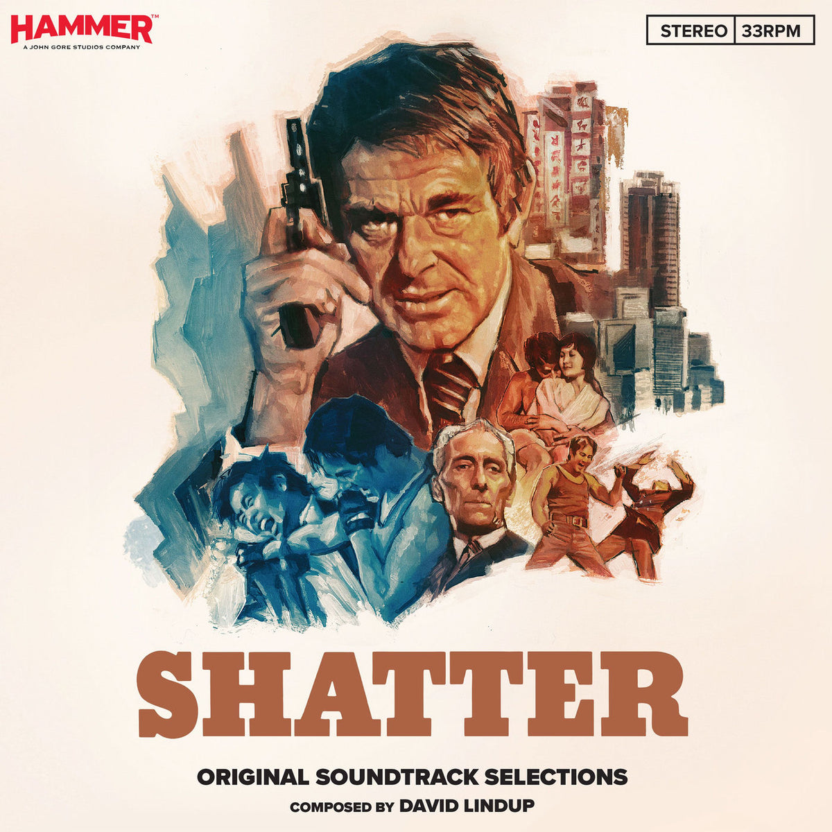 David Lindup – Shatter vinyl record cover