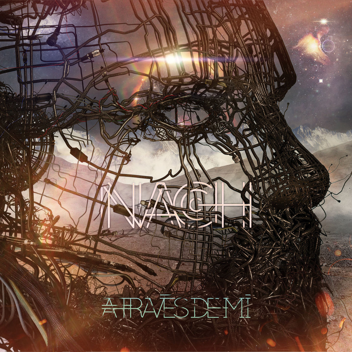 NACH – A Traves De Mi vinyl record cover