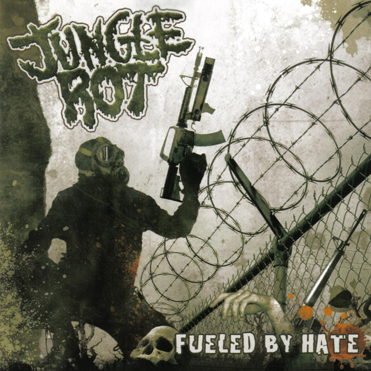 Jungle Rot – Fueled By Hate vinyl record cover