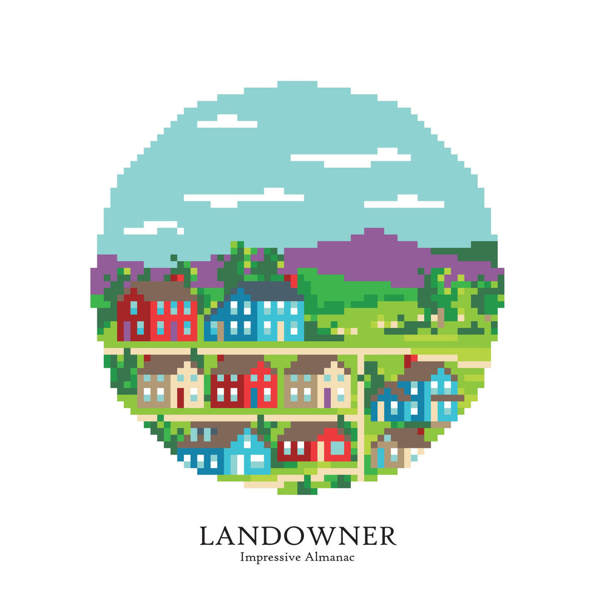 Landowner – Impressive Almanac vinyl record cover