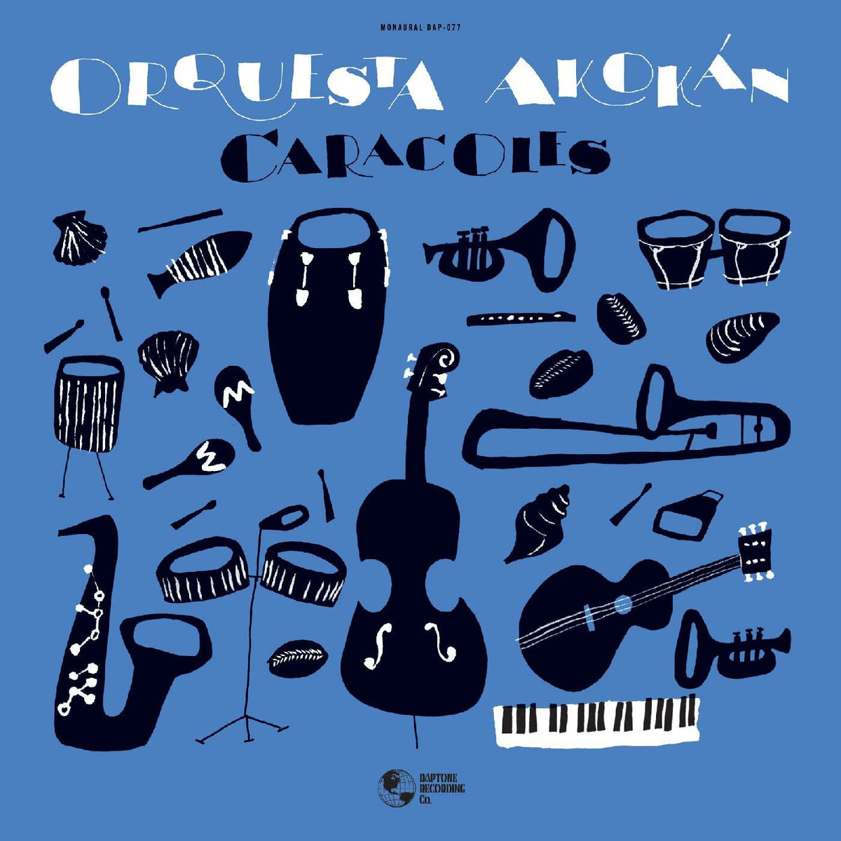 Orquesta Akokan – Caracoles vinyl record cover