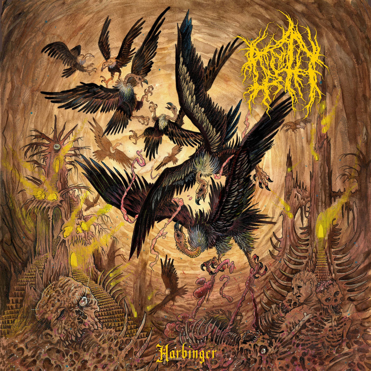 Noroth – Harbinger vinyl record cover