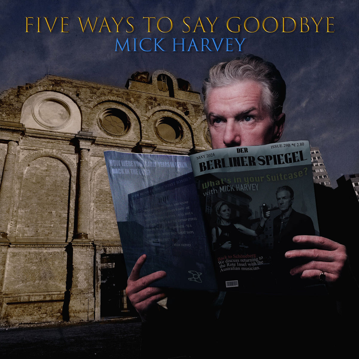Harvey, Mick – Five Ways To Say Goodbye vinyl record cover