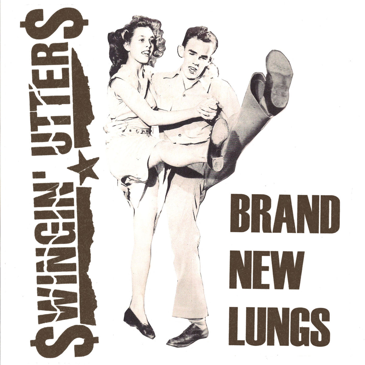Swingin' Utters – Brand New Lungs vinyl cover