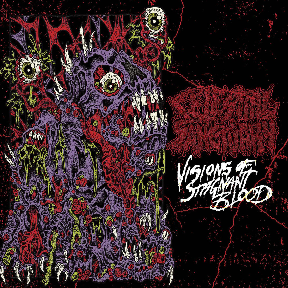 Celestial Sanctuary – Visions of Stagnant Blood vinyl cover