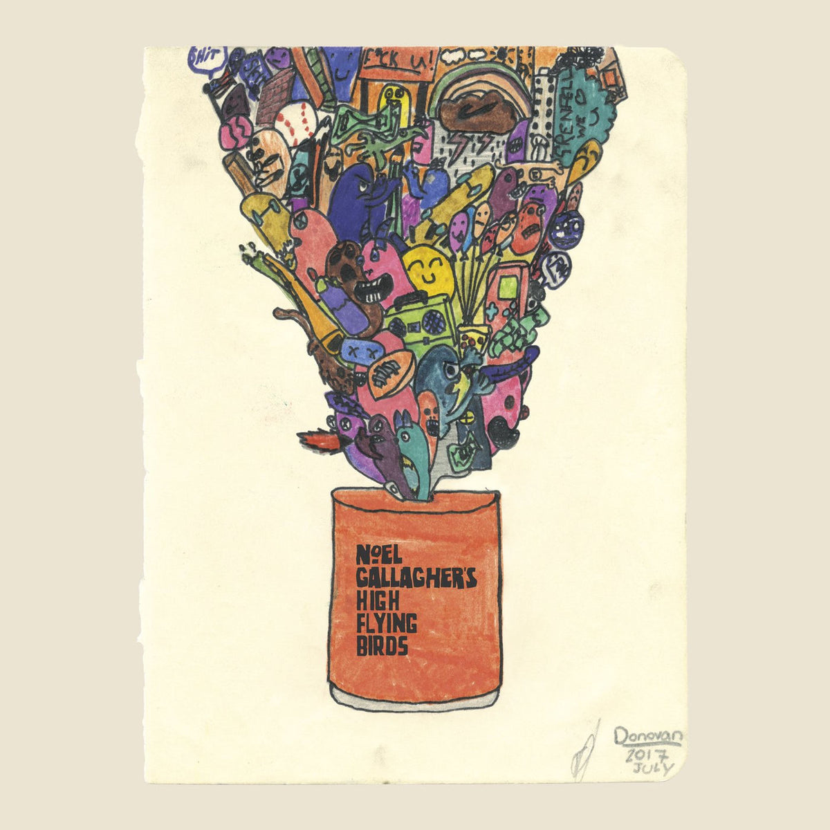 Noel Gallagher's High Flying Birds – Magic Secrets #1 vinyl cover