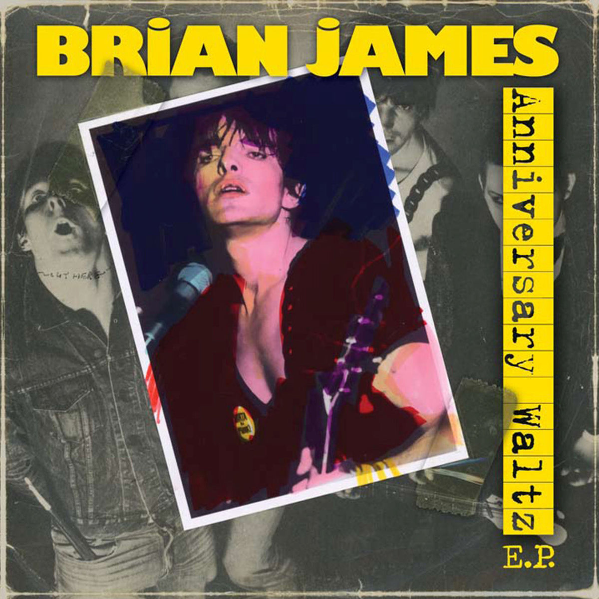 Brian James – Anniversary Waltz E.P vinyl cover
