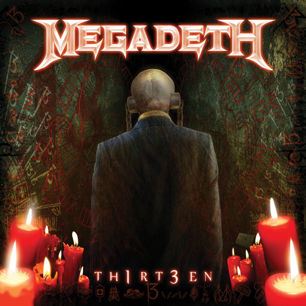 Megadeth – Th1rt3en vinyl record cover