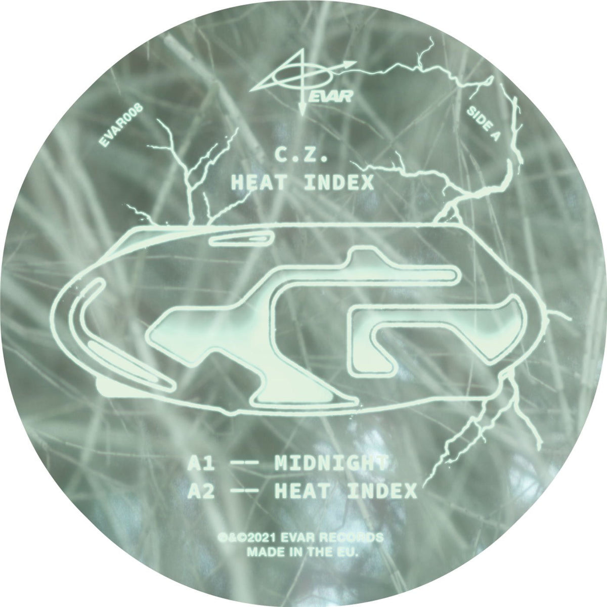C.Z. – Heat Index vinyl record cover