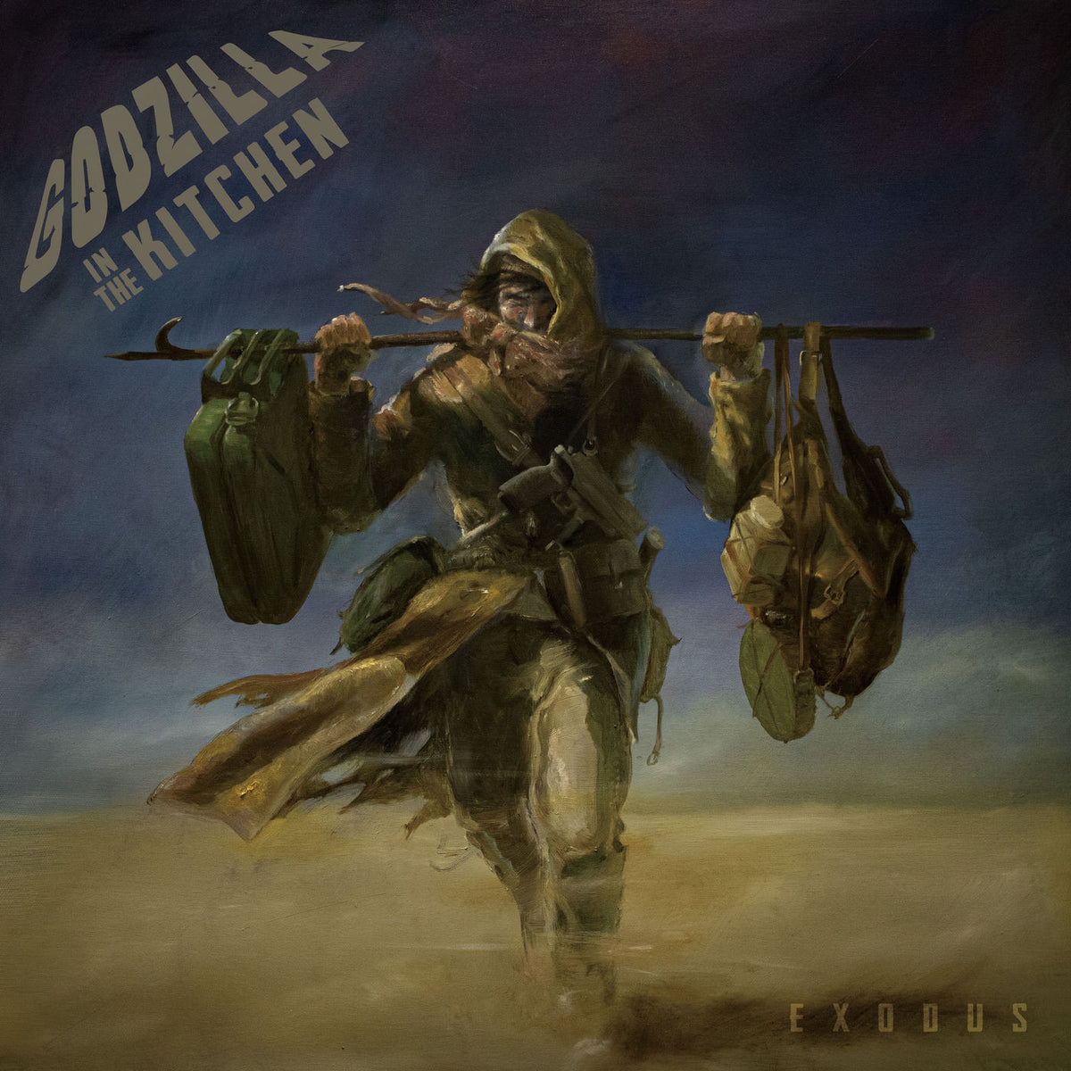 Godzilla in the Kitchen – Exodus vinyl record cover