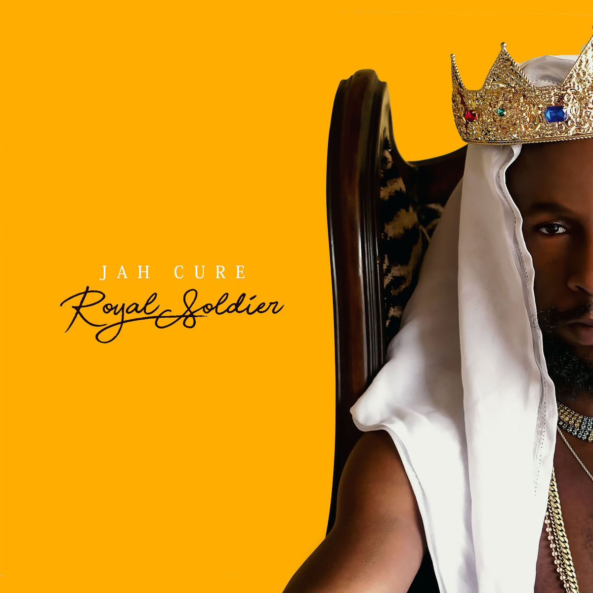 Jah Cure – Royal Soldier vinyl record cover