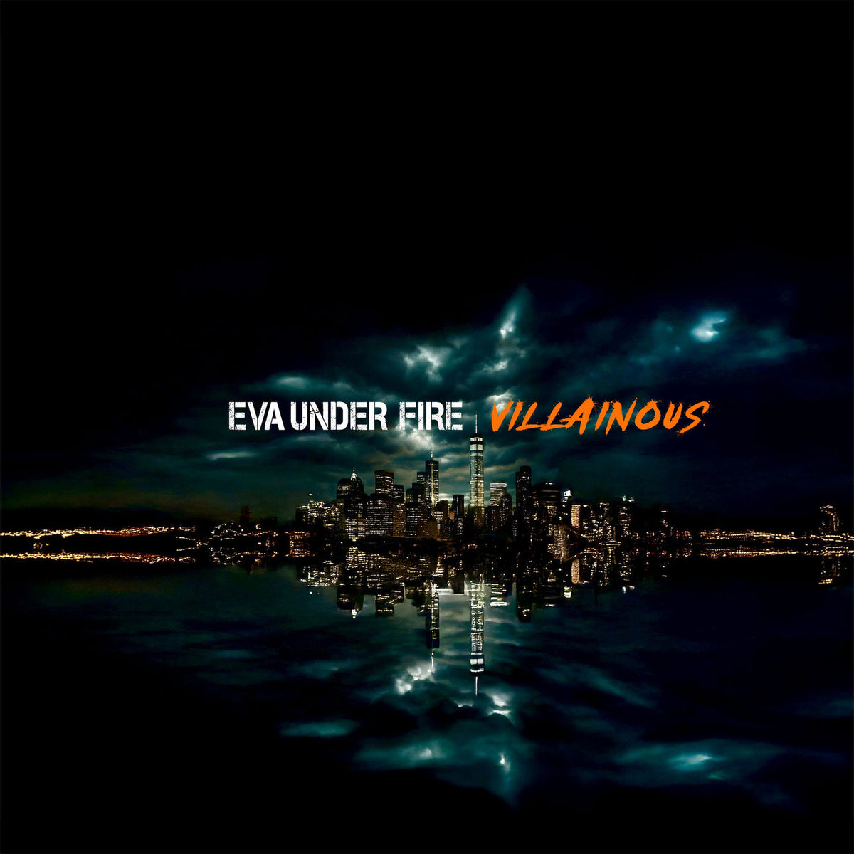 Eva Under Fire – Villainous vinyl record cover