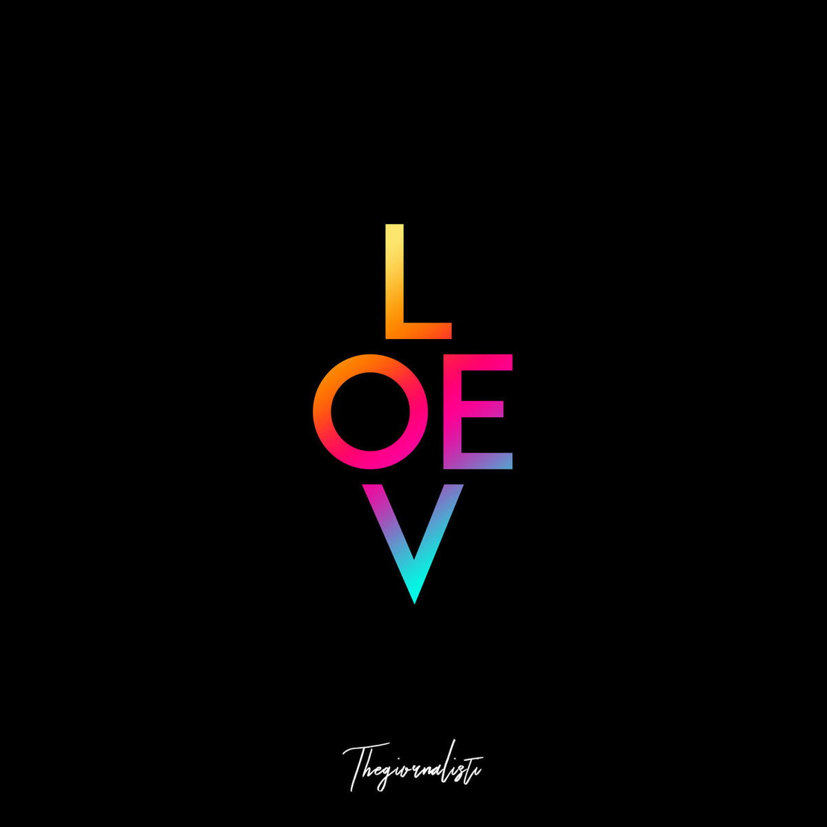 Thegiornalisti – LOVE vinyl record cover