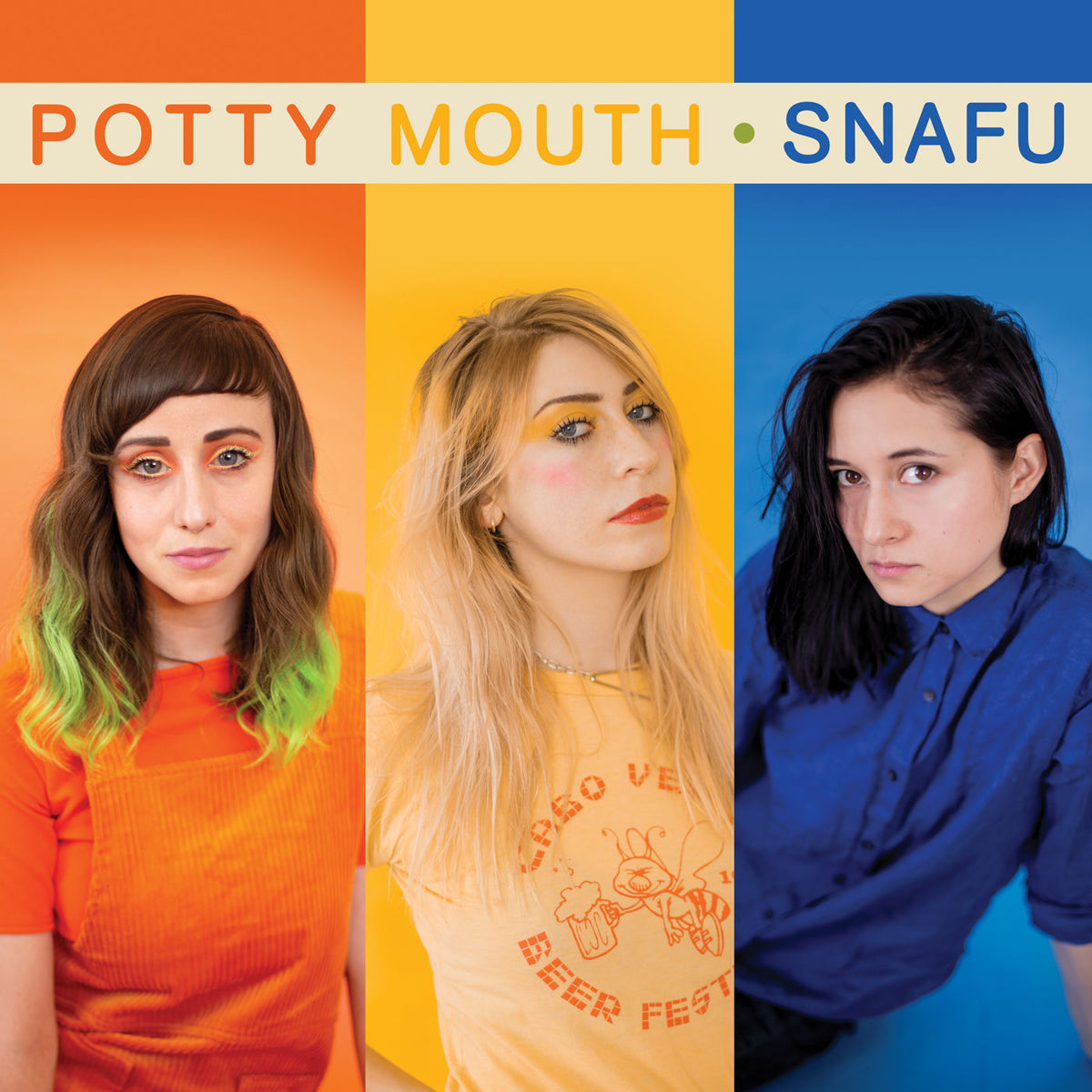 Potty Mouth – Snafu vinyl record cover