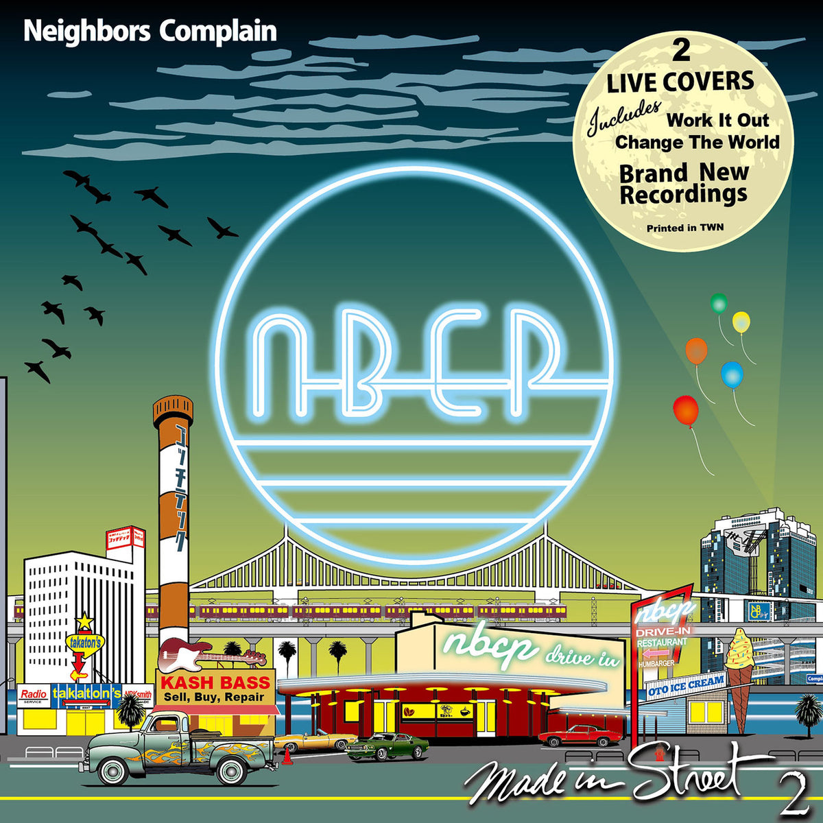 Neighbors Complain – Made In Street 2 (LIVE COVERS) vinyl record cover