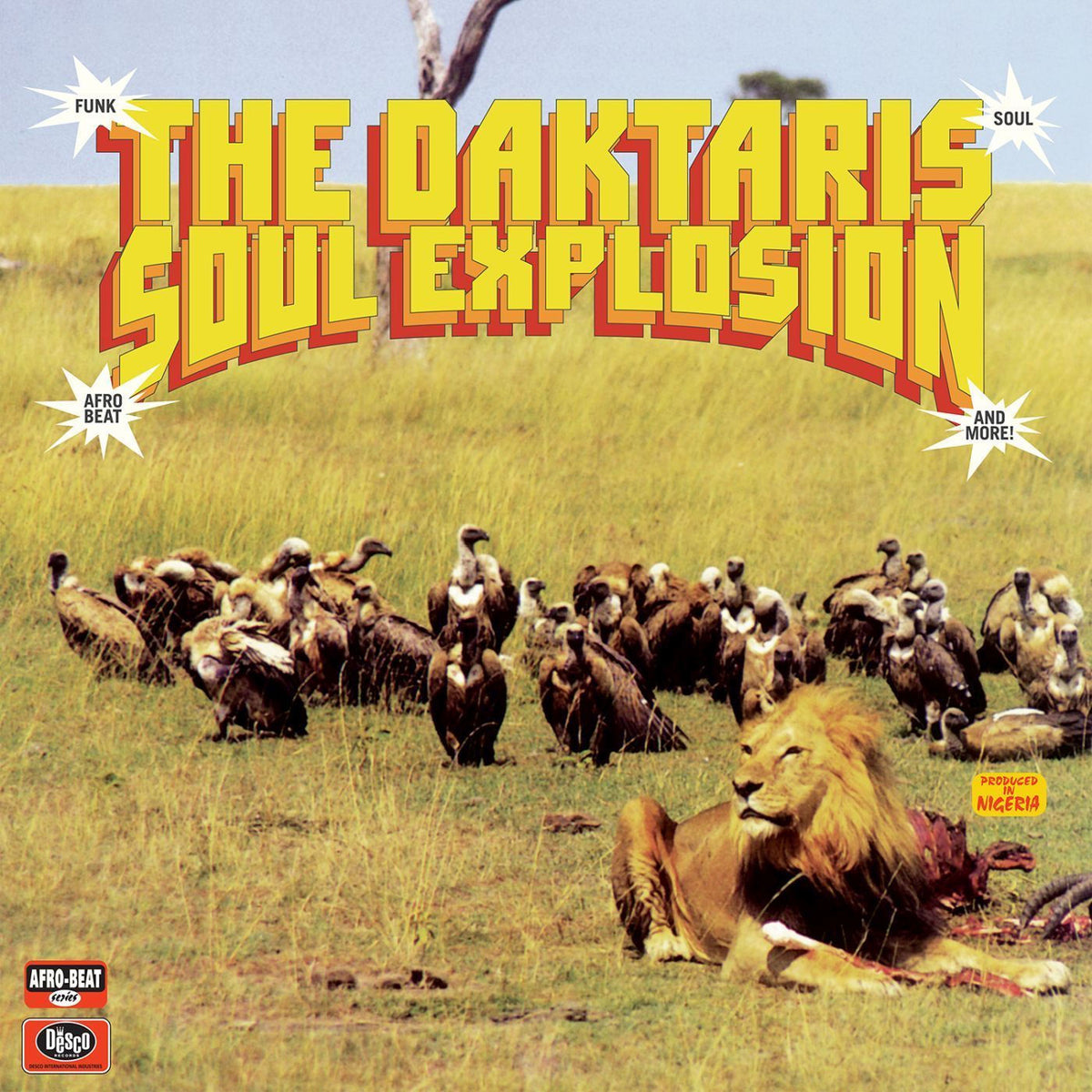 The Daktaris – Soul Explosion vinyl record cover