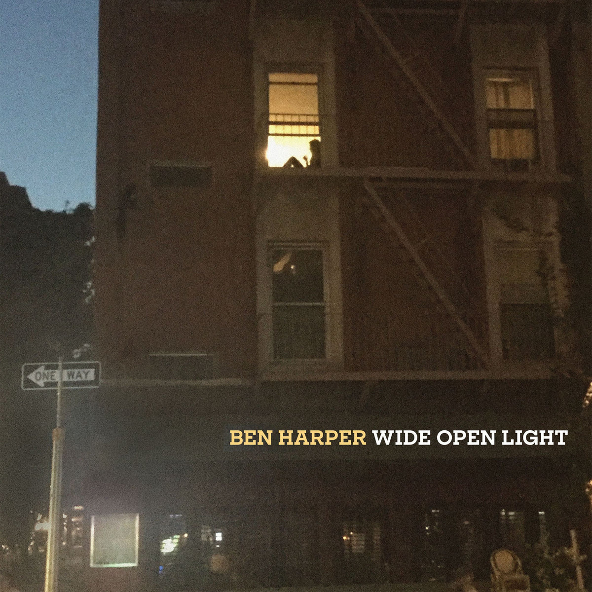 Ben Harper – Wide Open Light vinyl record cover