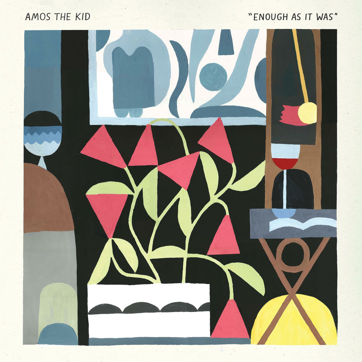 Amos The Kid – Enough As It Was vinyl record cover