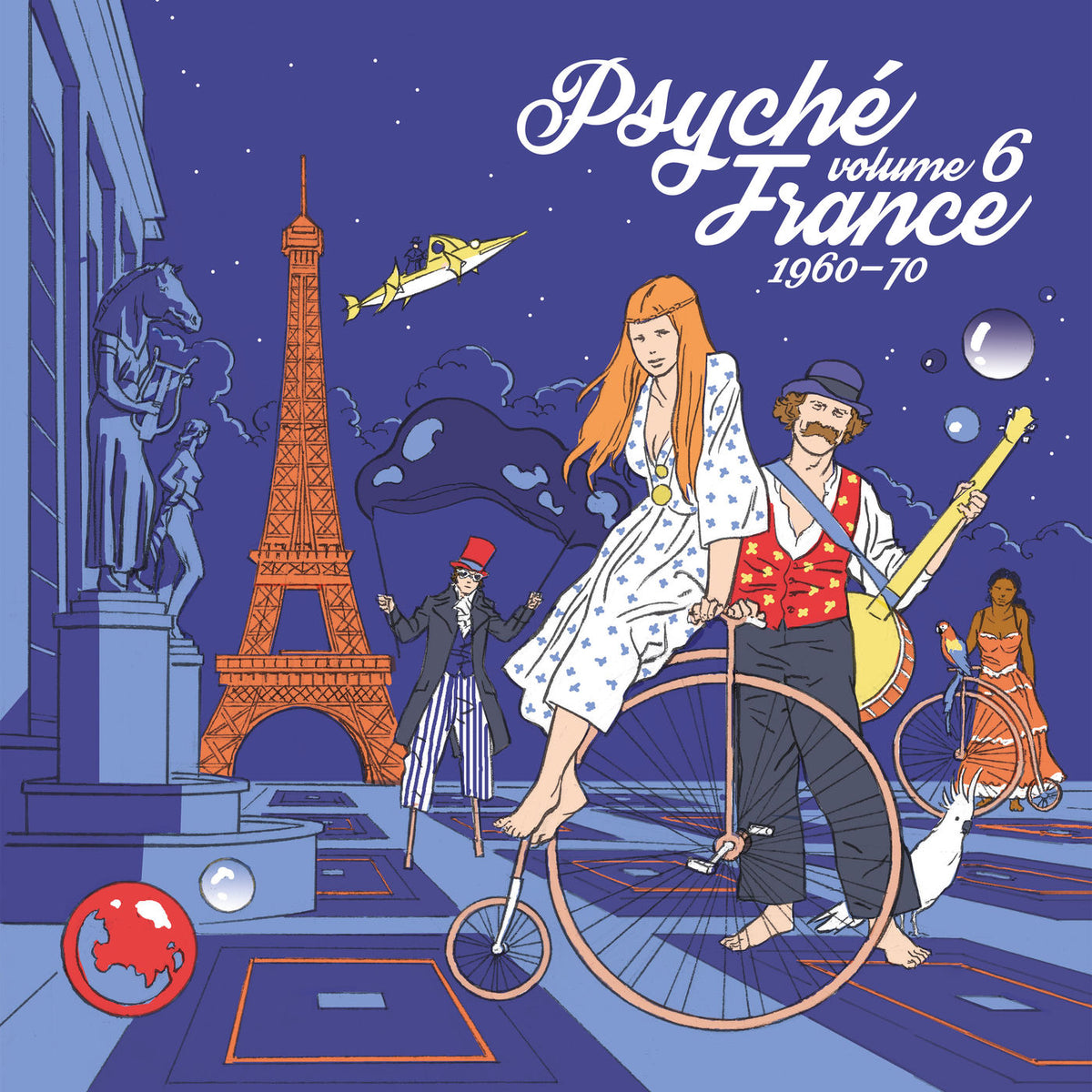 Various Artists – Psyche France Vol 6 (RSD 2020) vinyl record cover