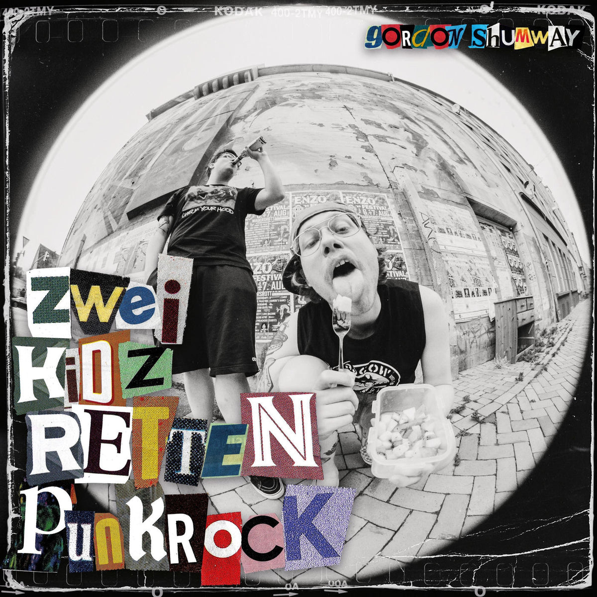 Gordon Shumway – Zwei Kidz Retten Punkrock [LP] vinyl record cover