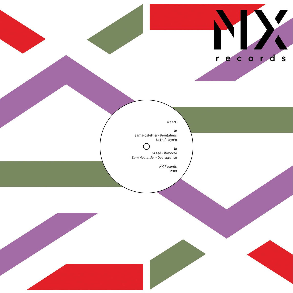 Sam Hostettler – NX12X vinyl cover