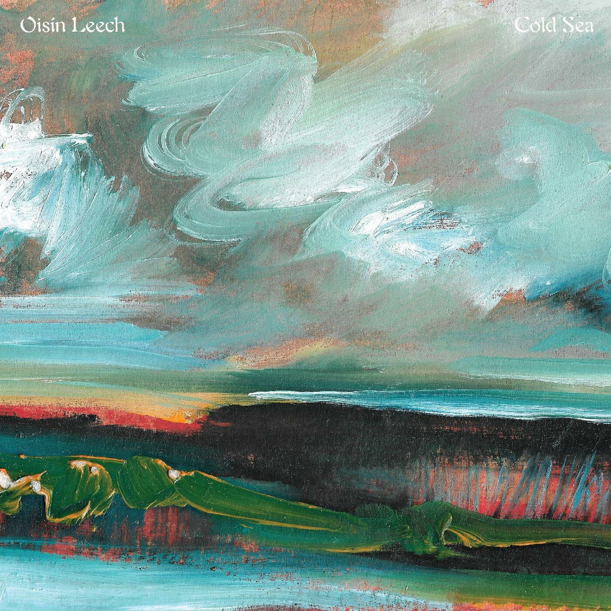 Oisin Leech – Cold Sea [LP] (SEA GLASS GREEN VINYL) vinyl record cover