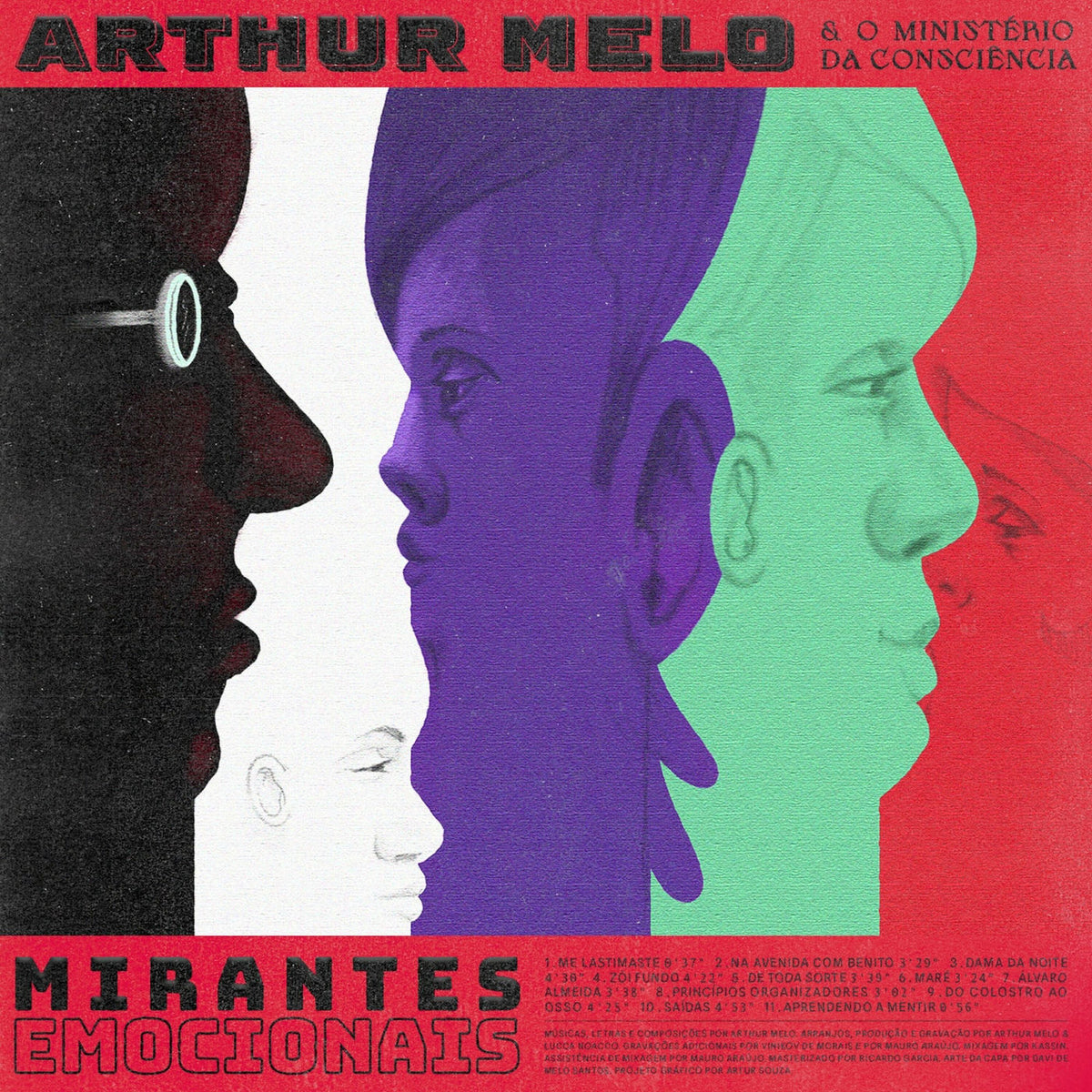 Arthur Melo – Mirantes Emocionais vinyl cover