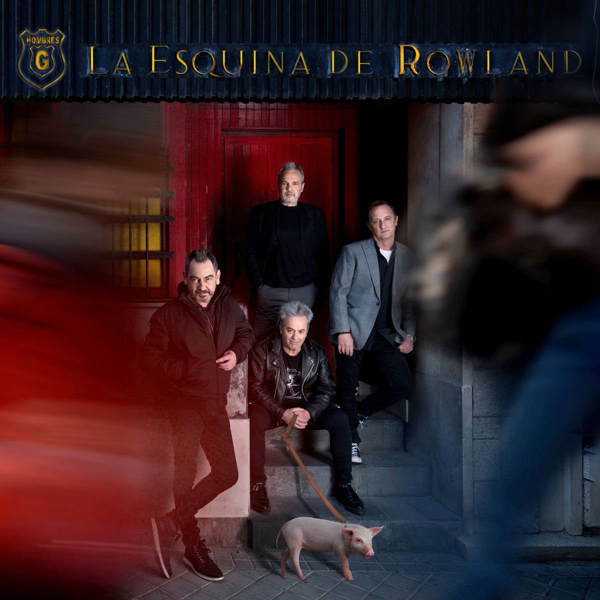 Hombres G – La Esquina De Rowland vinyl record cover